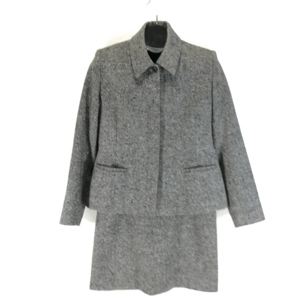 Saint Germain Des Pres 2-Piece Tweed Skirt Suit Set Women's FR 40/44 / US 8/12